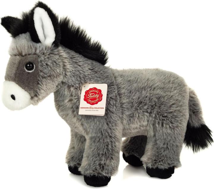 Produktbild Teddy Hermann Esel stehend 27cm (25 cm)