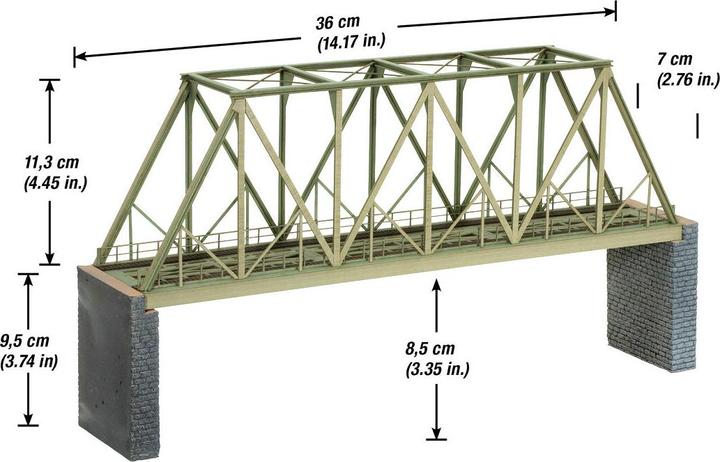 Actual product image Noch Box bridge