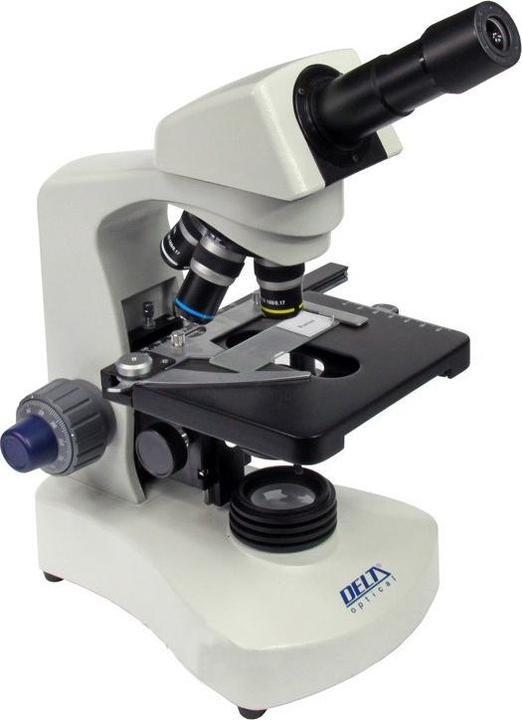 Actual product image No Name Delta Optical Genetic Pro mono microscope + rechargeable battery