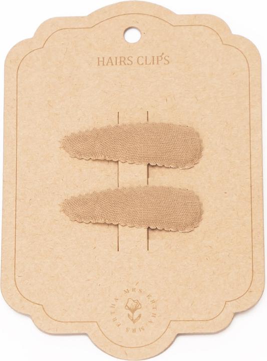 Image du produit Mrs. Ertha Haarspangen Taupe (2 pcs)