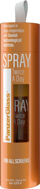Productafbeelding PanzerGlass Displayreiniger Spray Twee keer per dag 8 ml