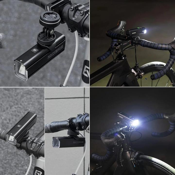 Actual product image Rockbros Bicycle front light (1000 lm)
