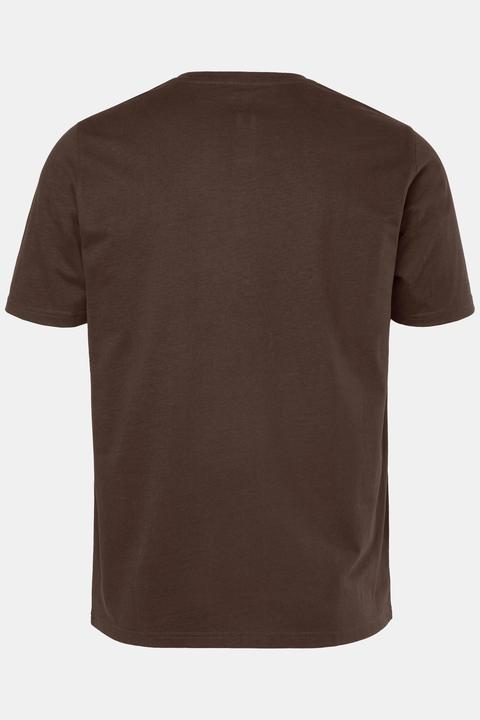 Produktbild JP1880 Henley, Basic, Knopfleiste, Halbarm, bis 7 XL