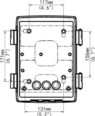 Produktbild Allnet ALL-CAM2498-LEP zbh. Junction Box