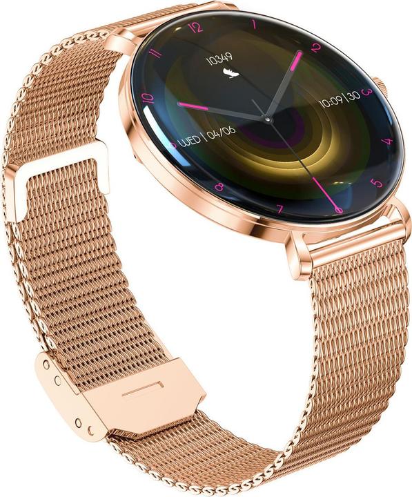 Actual product image Forever Smartwatch SB-370 Rose Gold - Spotted Band