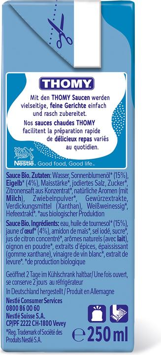 Immagine prodotto THOMY Olandese Organico (253.95 g, 1 pz.)