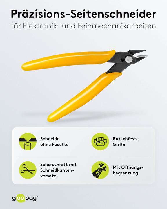 Actual product image FixPoint Precision diagonal cutters (130 mm)