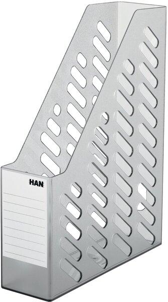 Actual product image Han Magazine file BRILLANT A4 C4 Grey Transparent (A4, C4)