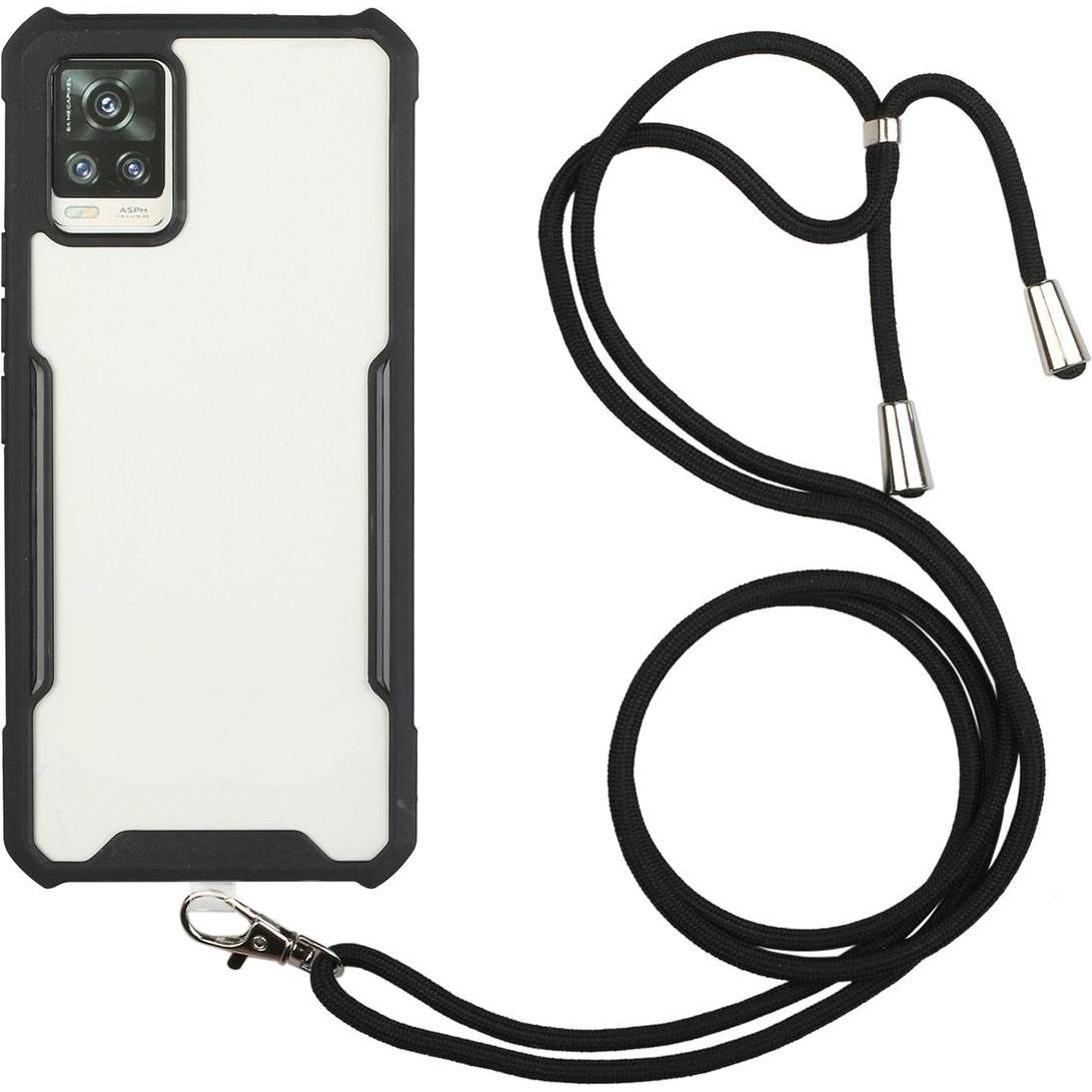 König Design Hülle Handy Schutz für Samsung Galaxy A52 4G 5G A52s Case Cover Tasche Schwarz, Handykette, Schwarz