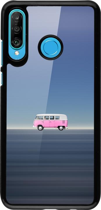 Produktbild PhoneLook Hülle Spring 23 pink bus (Huawei P30 Lite)