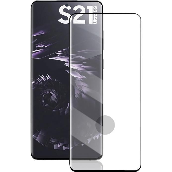 Mocolo 3D Full Screen Schutzglas Displayschutz (1 Stück, Samsung Galaxy S21), Smartphone Schutzfolie, Transparent