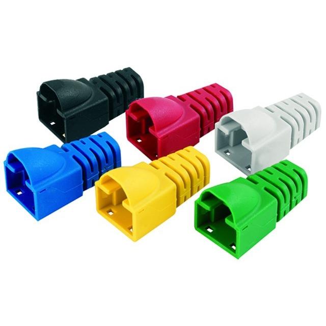 Telegärtner Knickschutztülle, Kabeldurchmesser 6.30 mm B00080F0089 Knickschutzt, Elektronikkabel + Stecker, Schwarz