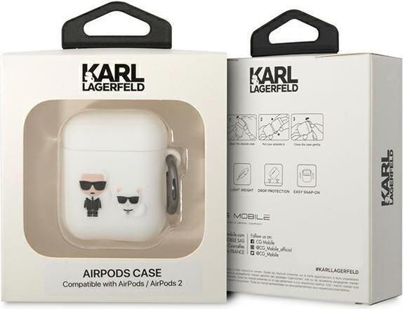 Produktbild Karl Lagerfeld Airpods 1/2 Choupette Silicone Case (Kopfhörer Tasche)