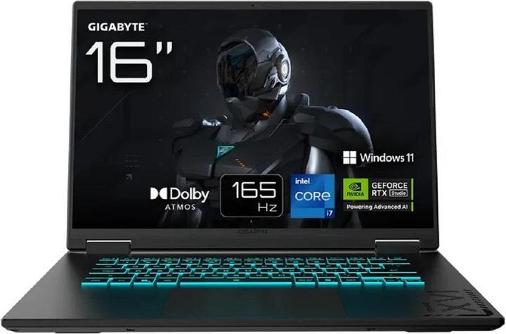 Immagine prodotto Gigabyte GAMING A16 CVH i7-13620H 16 GB RTX 5060 W11H (16", 1000 GB, 16 GB, DE, Intel Core i7-13620H)