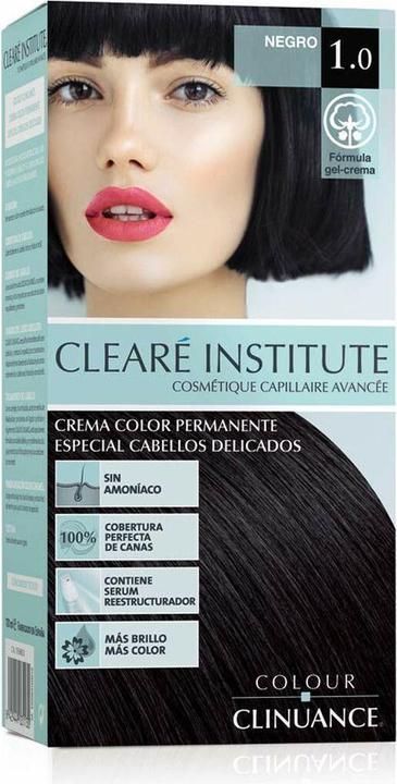 Clearé Institute Colour Clinuance 1.0 Black (1.0-negro Schwarz)