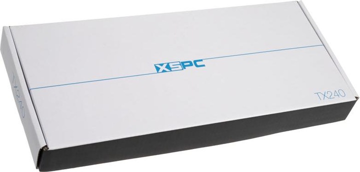 Actual product image XSPC TX240 Ultrathin Radiator (120 mm)
