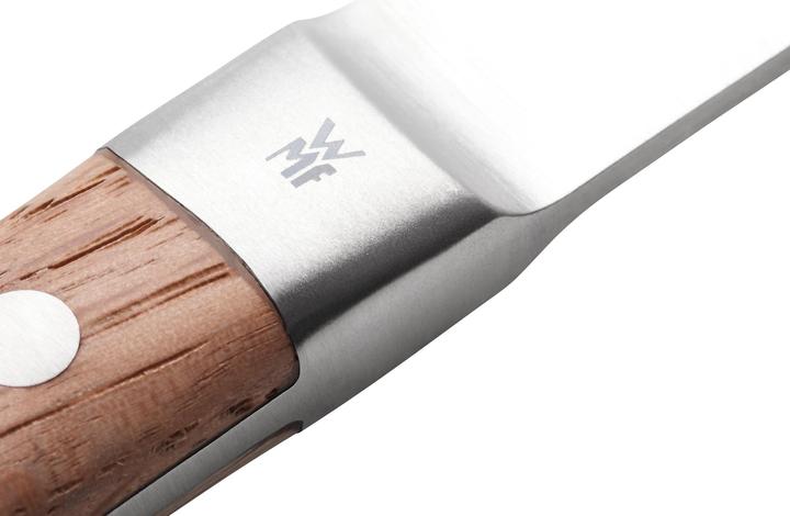 Produktbild WMF Steakbesteck Set Steakmesser 6 Personen Ranch 12tlg Spezialklingenstahl Eichenholz (12 Stück, Besteck Set)