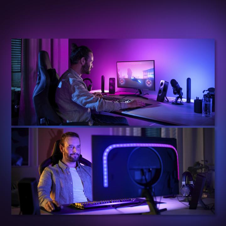 Produktbild Philips Hue Play Gradient inkl. Bridge (Mehrfarbig, 116.50 cm, Indoor)