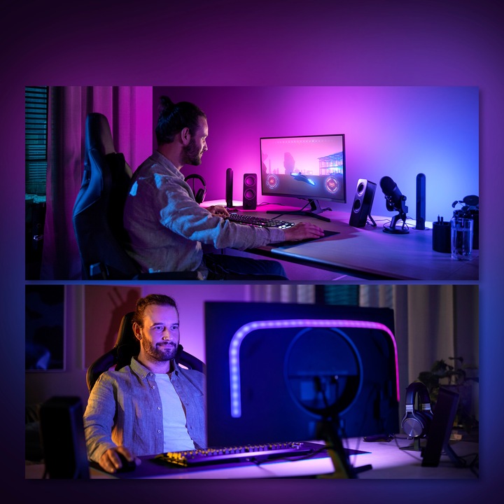 Image du produit Philips Hue Play Gradient avec pont (Multicolore, 116.50 cm, Intérieur)