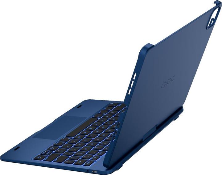 Actual product image Typecase Case Flexbook Touch with keyboard for iPad Pro 11" 2024/2025 dark blue (Eng. Int., Apple iPad Pro 11 2024, Apple iPad Pro 11 2025)