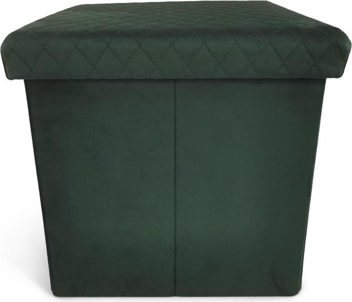 Productafbeelding Domoletti Pouf Mateo, green, 38 cm x 38 cm x 38 cm
