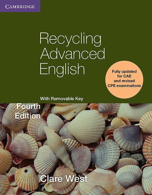 Actual product image Recycling Advanced English (English, Clare West, 2010)