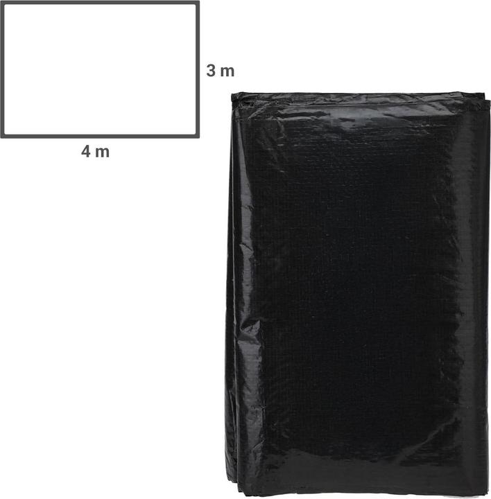 Redcliffs Bodenplane und Zeltunterlage, 3 x 4 m