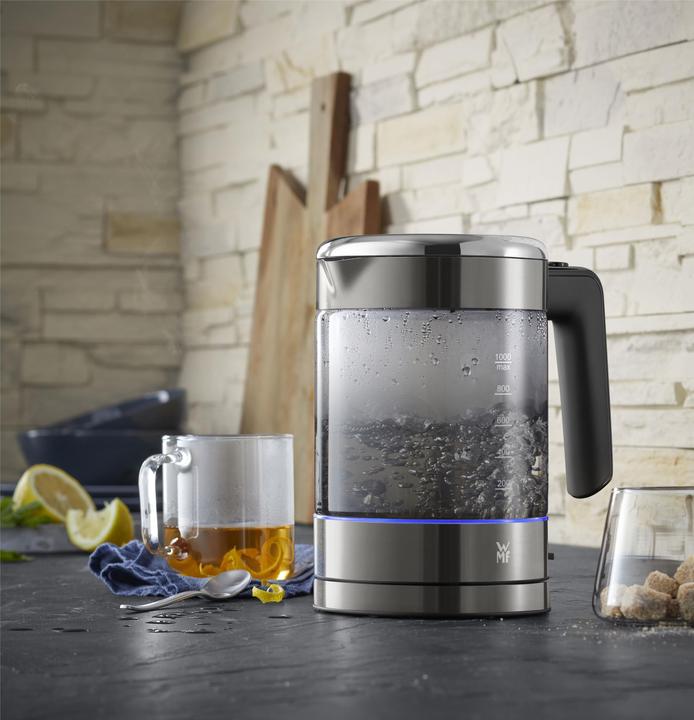 Image du produit WMF KITCHENminis Glas Bouilloire 1l sans fil verre fumé (1 l)