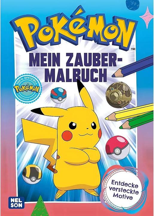Produktbild Pokémon Activity-Buch: Mein Zaubermalbuch