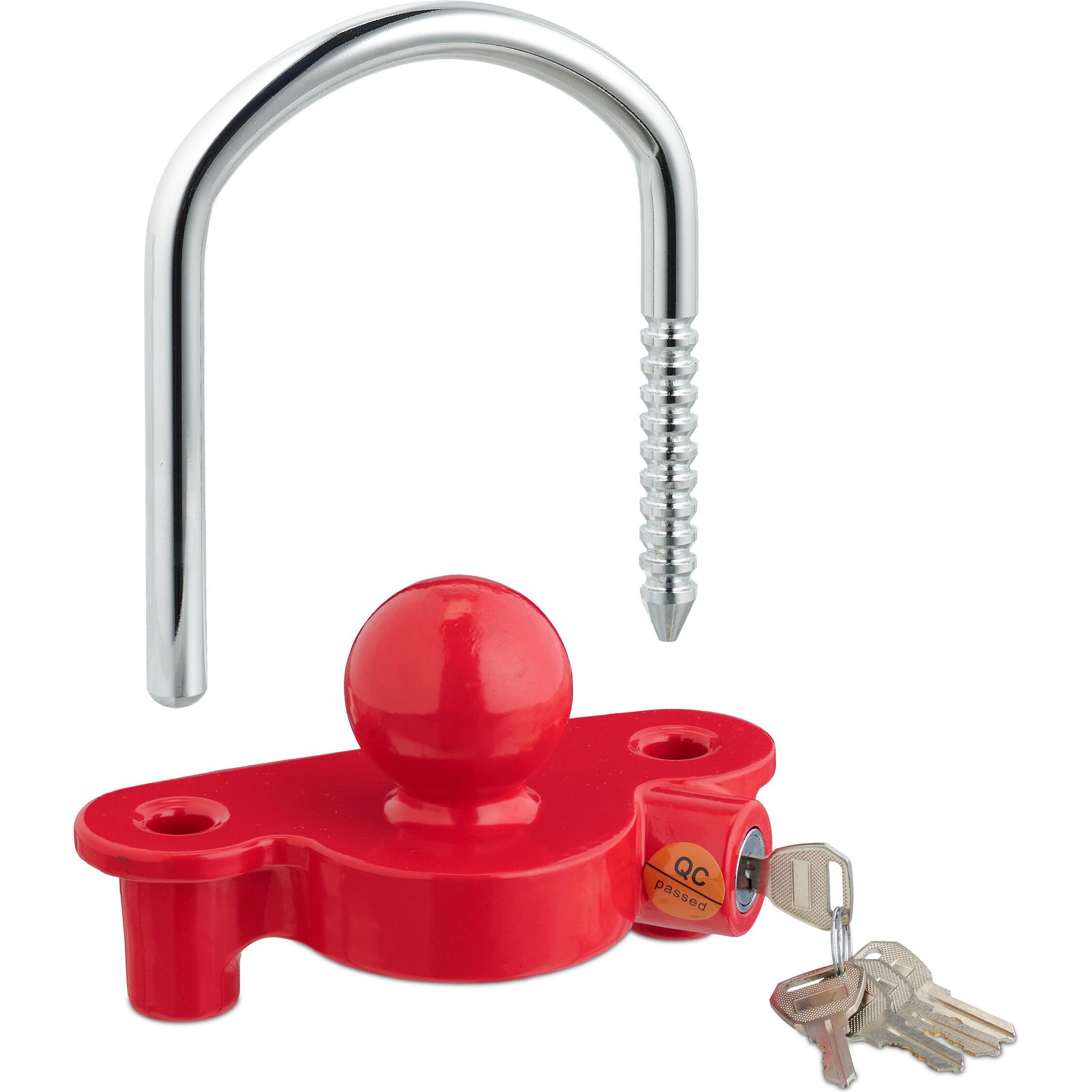 Thumbnail - Relaxdays, Garagenausstattung, Anhängerschloss