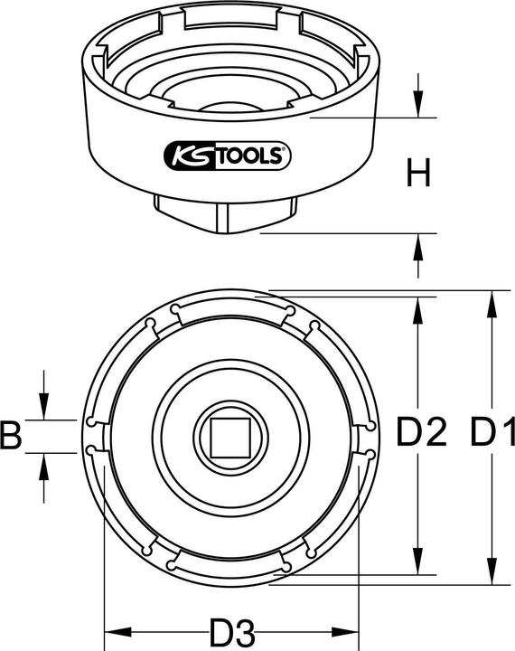 Produktbild KS Tools 460.1085