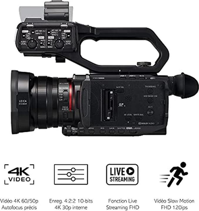 Image du produit Panasonic HC-X2000E (8.29 Mpx, 60p, 24x)