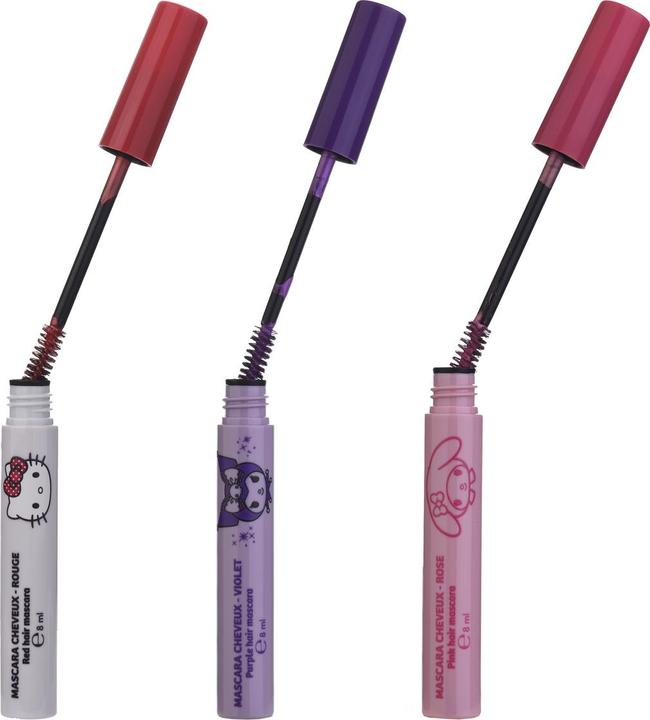 Actual product image Take Care Hello Kitty mascara for hair, assorted