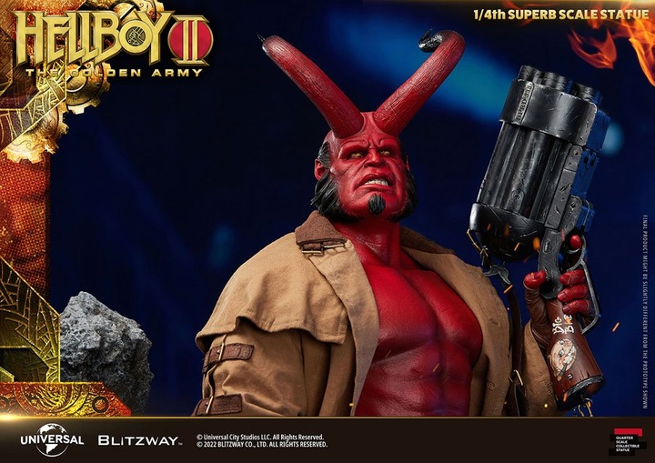Produktbild Blitzway Hellboy 2 -The Golden Army “Hellboy” 1/4 Statue