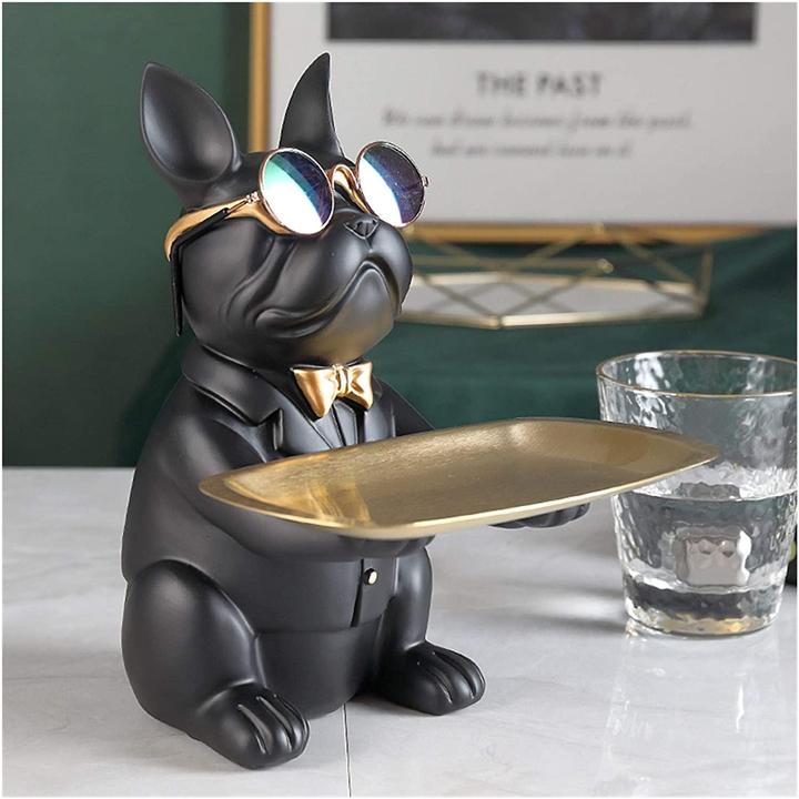Actual product image JTI Bulldog with Tray - Statue