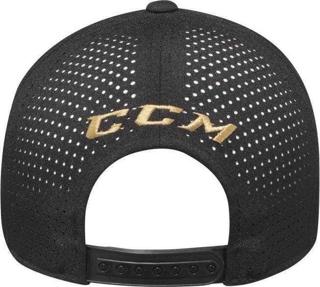 Actual product image CCM Big Logo Flat Brim YTH Snapback (Ena Velikost, Dark Blue) (One size)