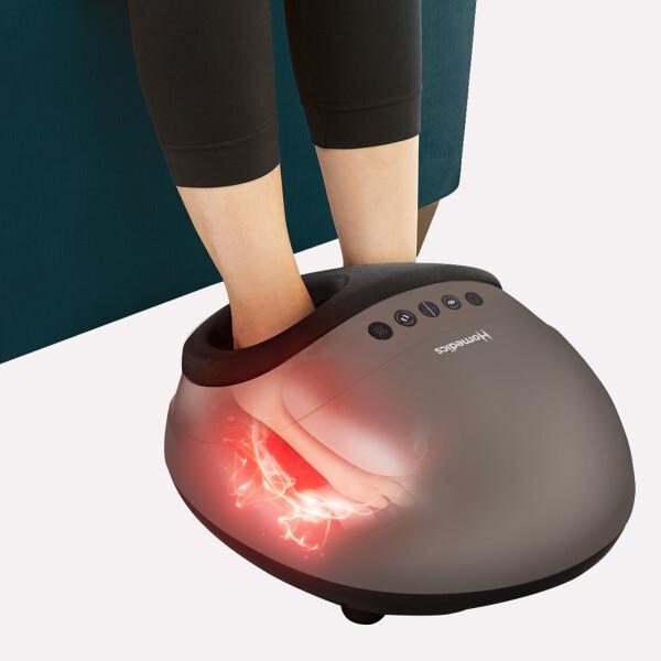 Actual product image Homedics FMS-350HGY-EU Shiatsu Air Foot Massager