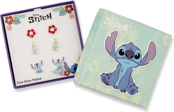 Actual product image Peers Hardy STITCH - 3 Paires de Clous d'Oreilles - Laiton Plaqué (Laiton plaqué)