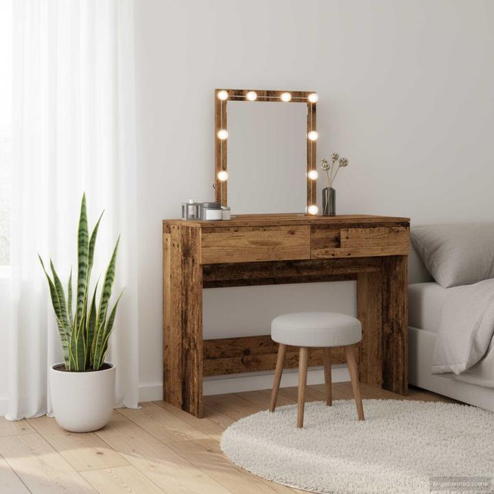Actual product image vidaXL Schminktisch (40 x 40 x 130 cm)