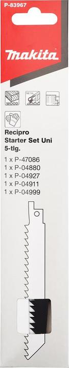 Produktbild Makita Reciprosägeblatt-Set