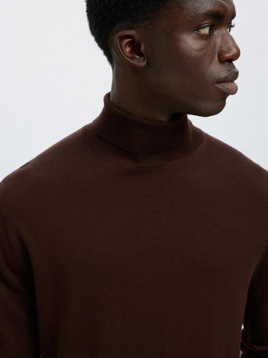 Produktbild Selected Slhtray Ls Knit Merino Roll Neck Noos (L)