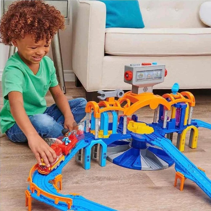 Image du produit Spin Master Piste de la station Mighty Express Mission