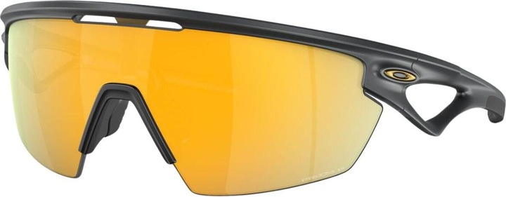 Oakley Occhiali sportivi Sphaera (Carbonio opaco, Prizm 24k polarizzato)