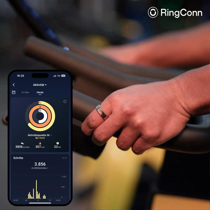 Immagine prodotto RingConn Smart Ring Gen 2 Air (11, Argento)