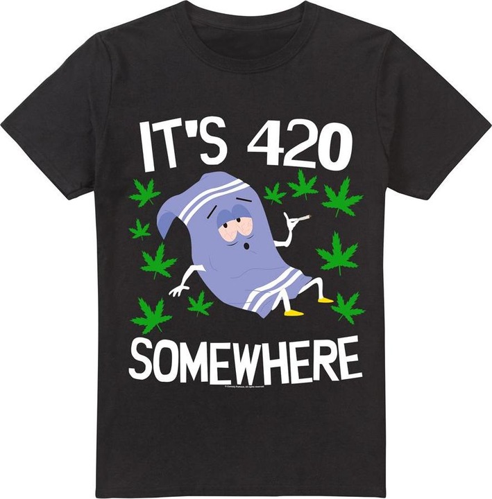 Immagine prodotto Ubisoft It's 420 Somewhere Maglietta Towelie Uomo (S)