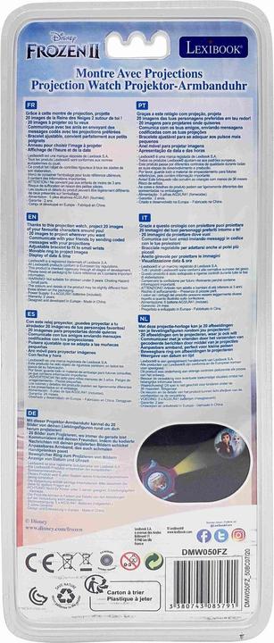Image du produit Lexibook Disney Frozen - Montre à projection numérique (DMW050FZ) (Anglais)