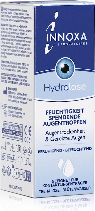 Produktbild Innoxa Augentropfen transparente Formel (n) 10 ml (10 ml, 10 ml Flasche)