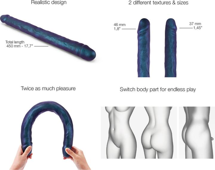 Productafbeelding Strap-on-me Dubbele Dong Realistische Dildo