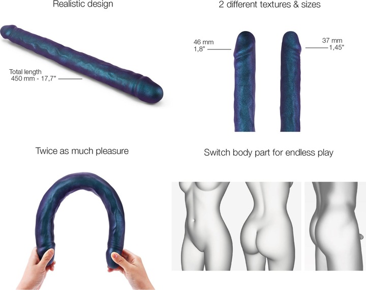 Image du produit Strap-on-me Godemiché réaliste Double Dong