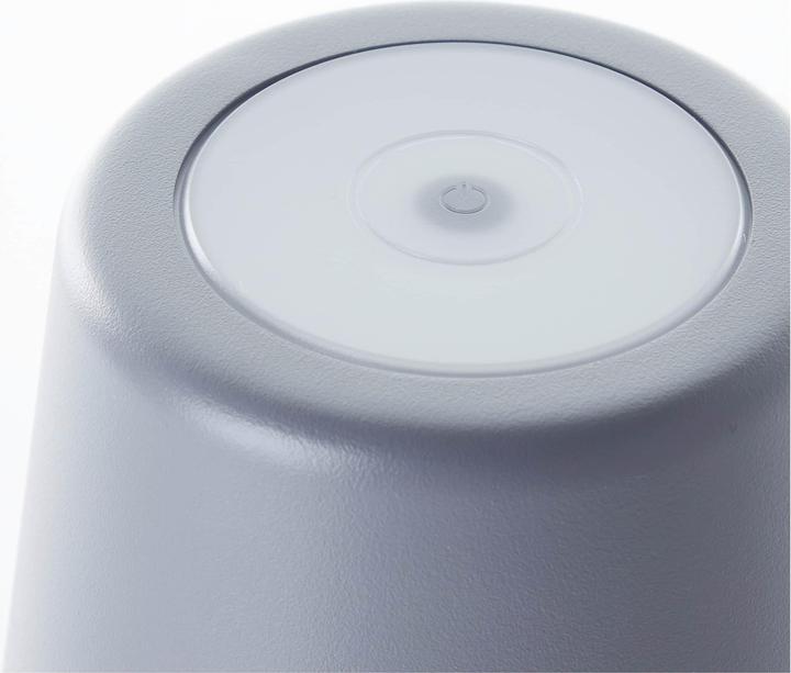 Actual product image Brilliant LED-Akku-Tischleuchte Kaami, 2 W, 310 lm, 3000 K, grau, 2er Set (310 lm)